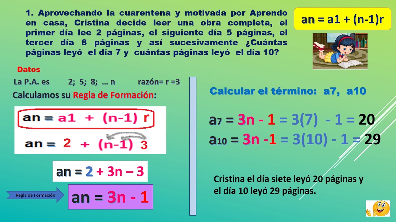 Ejemplos De Progresiones Aritmeticas Y Geometricas En La Vida Diaria