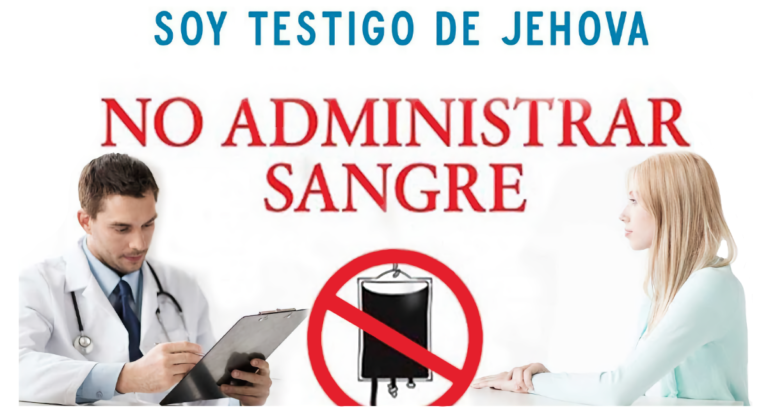 Porque Los Testigos De Jehova No Aceptan Transfusiones De Sangre