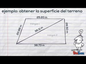 Como Sacar La Superficie De Un Terreno Con Medidas Diferentes