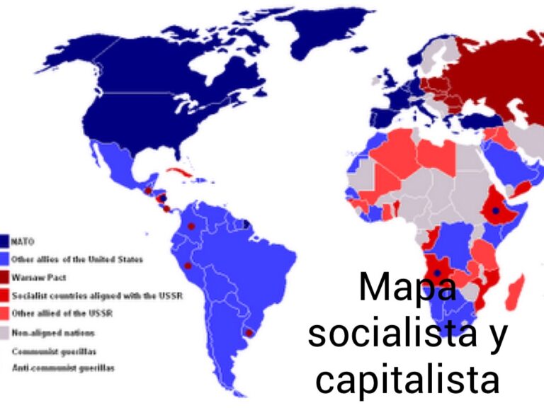 Paises capitalistas y socialistas despues de la segunda guerra mundial