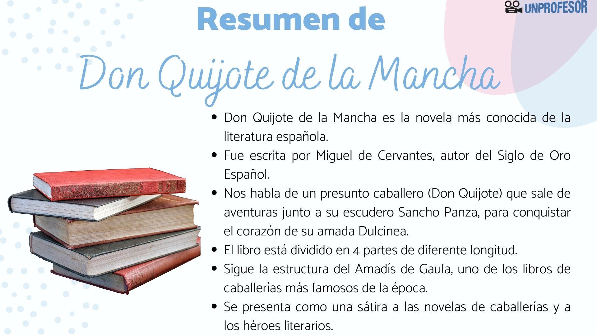 Resumen De Don Quijote De La Mancha Para Niños