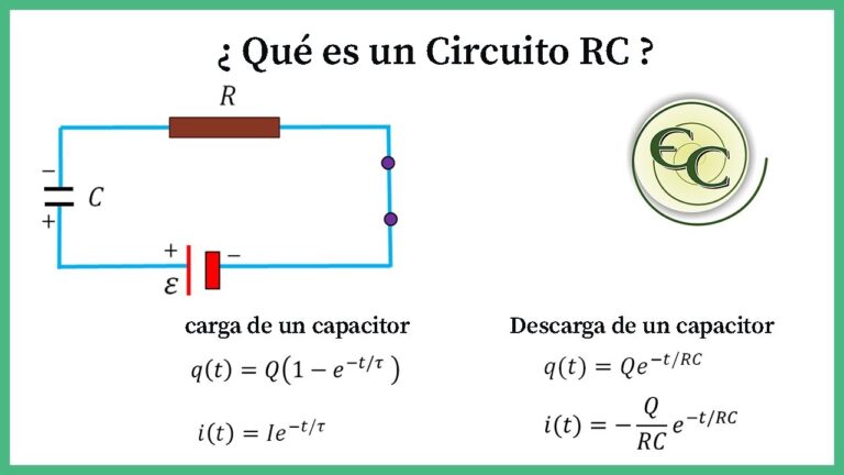 Tiempo De Carga De Un Capacitor En Un Circuito Rc